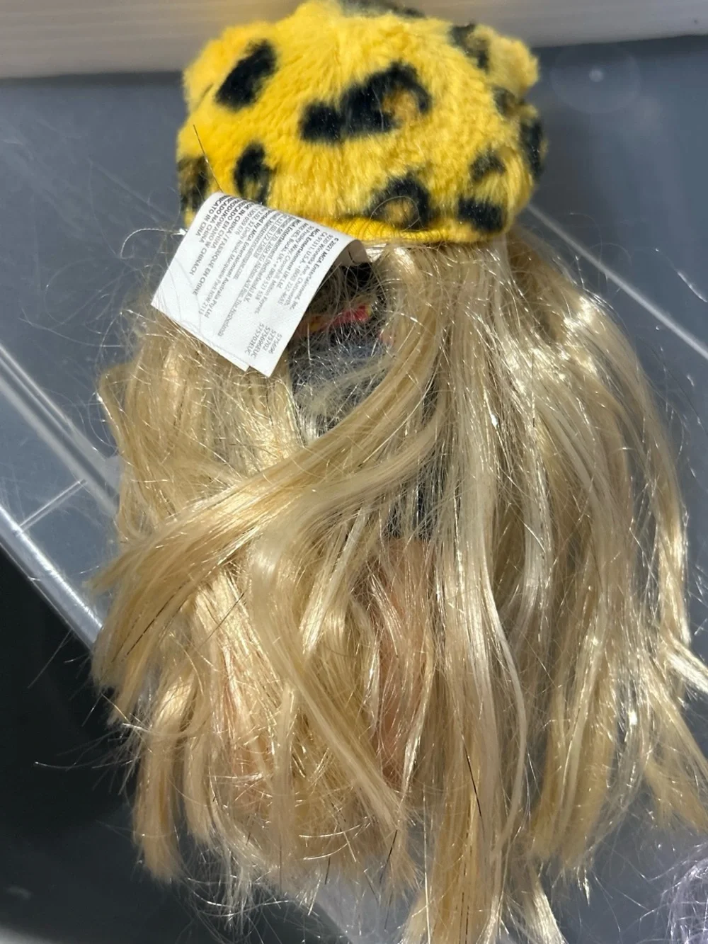Plush-Accessory Fashion Doll Set - Purple & Yellow